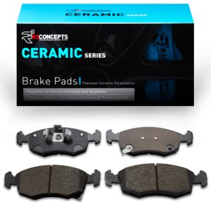 Fiat 500E Brake Pads - Front - R1 Concepts - Ceramic - `12-`19